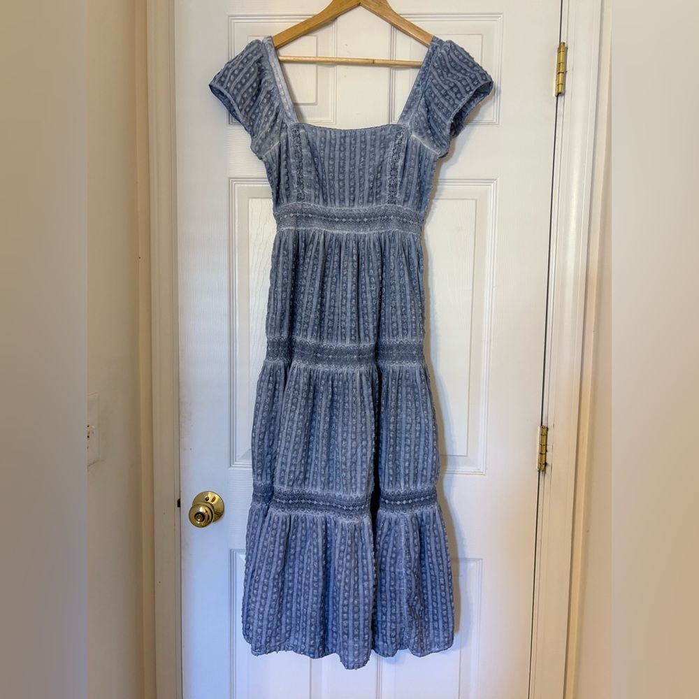 GAP Blue Patterned Women's Dress